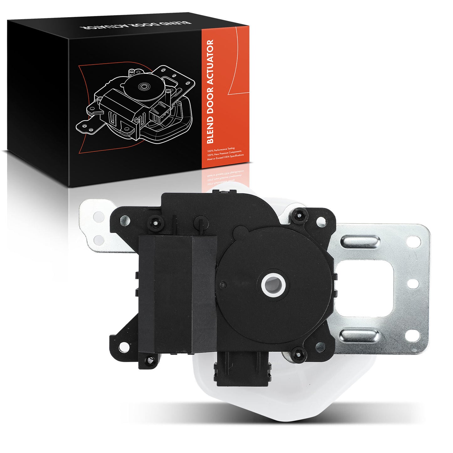 HVAC A/C Air Blend Door Actuator with Panel for Honda Civic CSX 2006-2011 Main