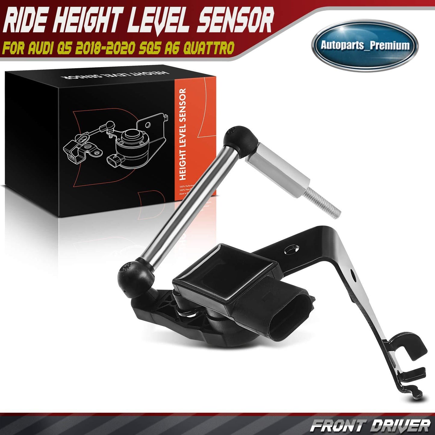 Ride Height Level Sensor for Audi A6 Quattro A7 Sportback Q5 S6 SQ5 Front Left