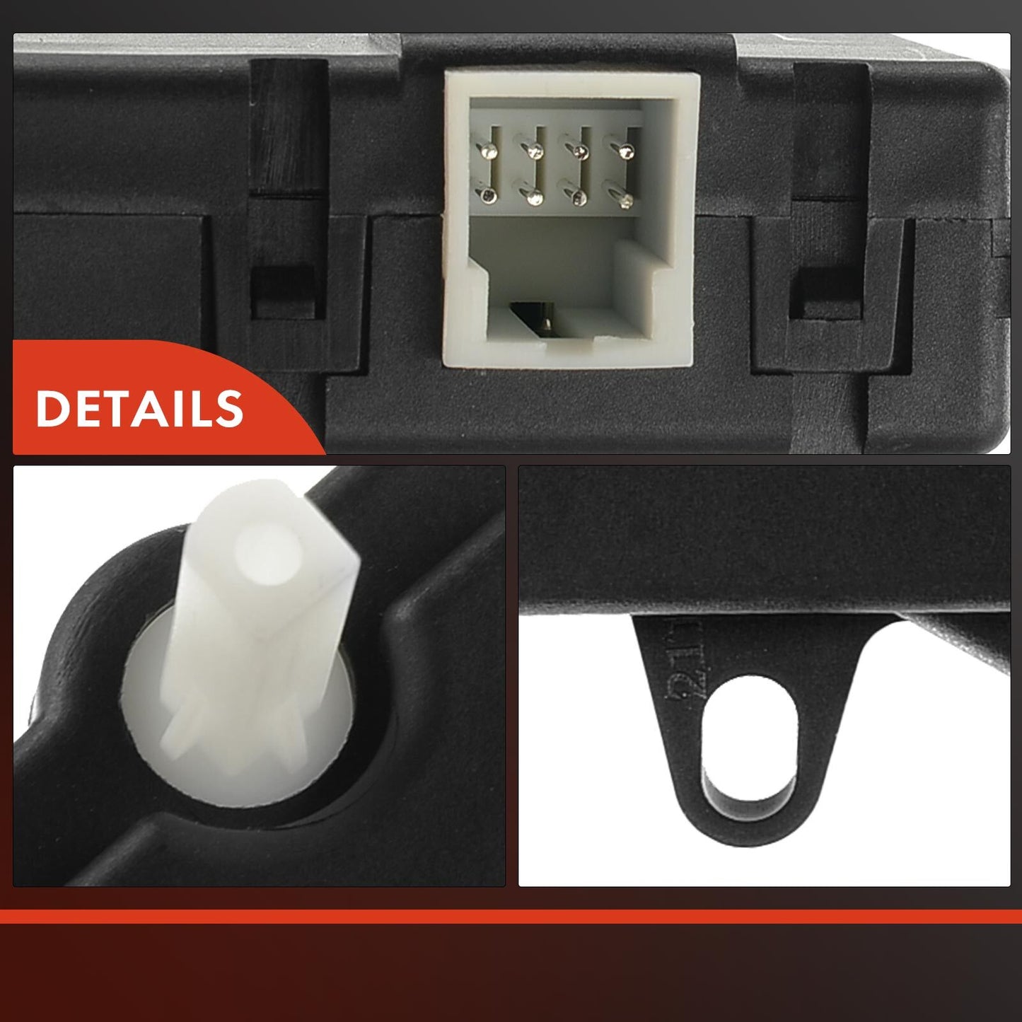HVAC Heater Blend Door Actuator for Ford Explorer Mercury 2002-2010 Auxiliary
