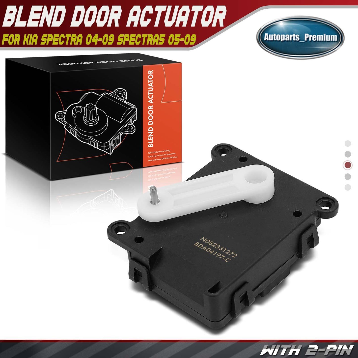 New Main Side Blend Door Actuator for Kia Spectra 2004-2009 Spectra5 2005-2009