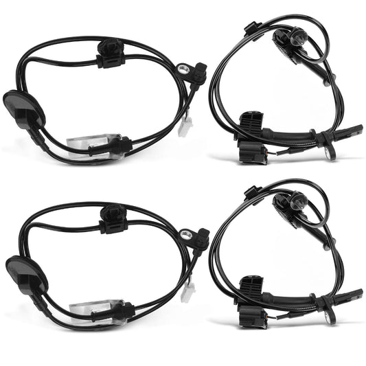 New 4x Front & Rear ABS Wheel Speed Sensor for Mazda 3 2014-2018 L4 2.0L 2.5L