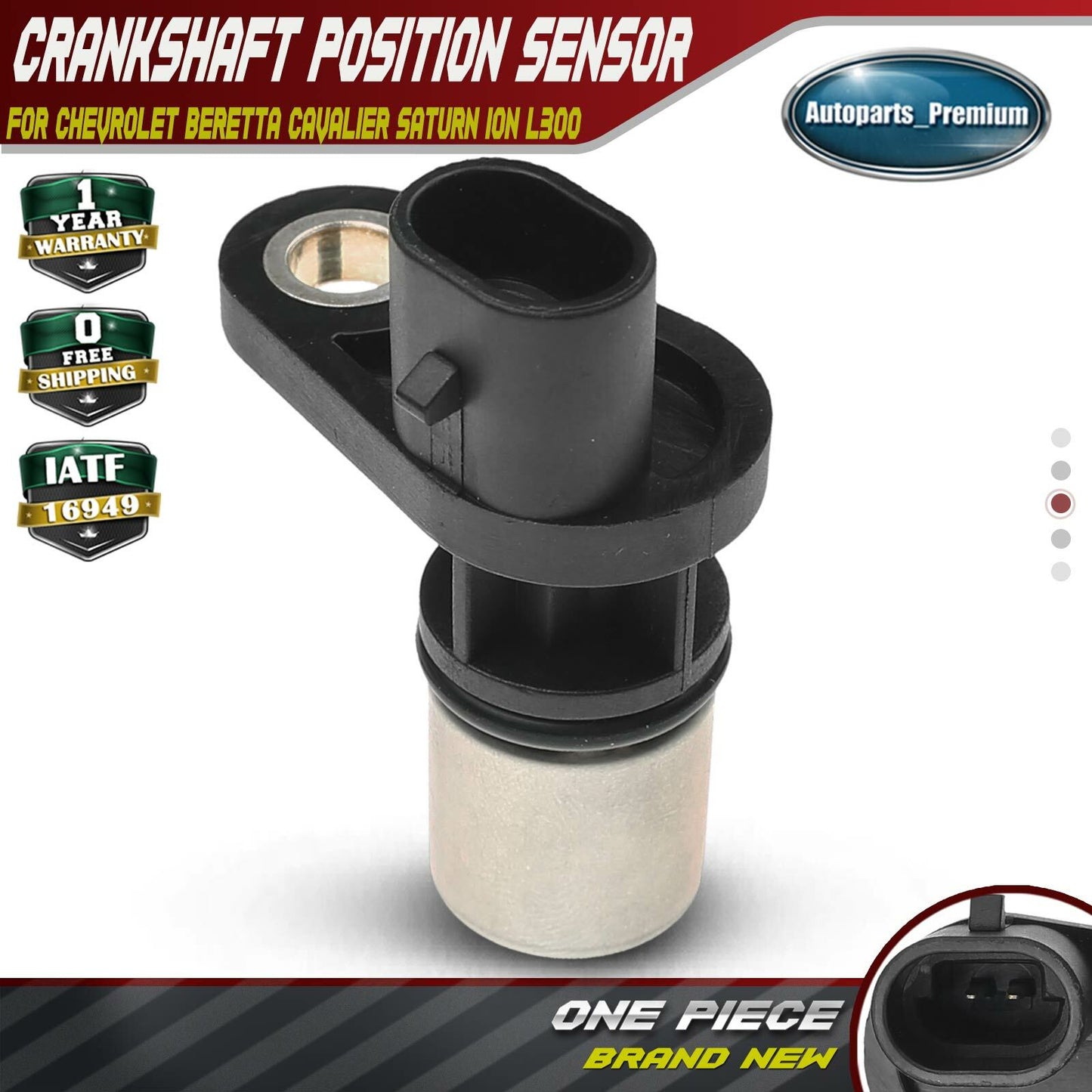 Crankshaft Position Sensor for Buick Chevrolet Oldsmobile Pontiac Saab Saturn LS