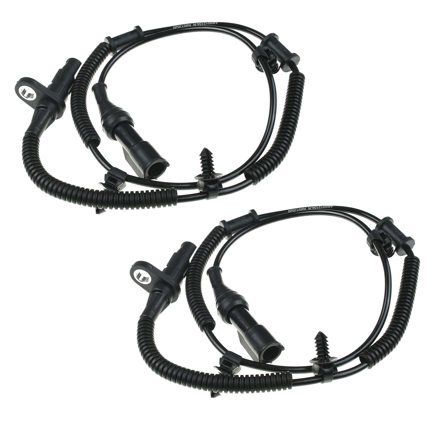 2x ABS Wheel Speed Sensor 2 Pins for Ford Mustang 2005-2010 Front Left & Right