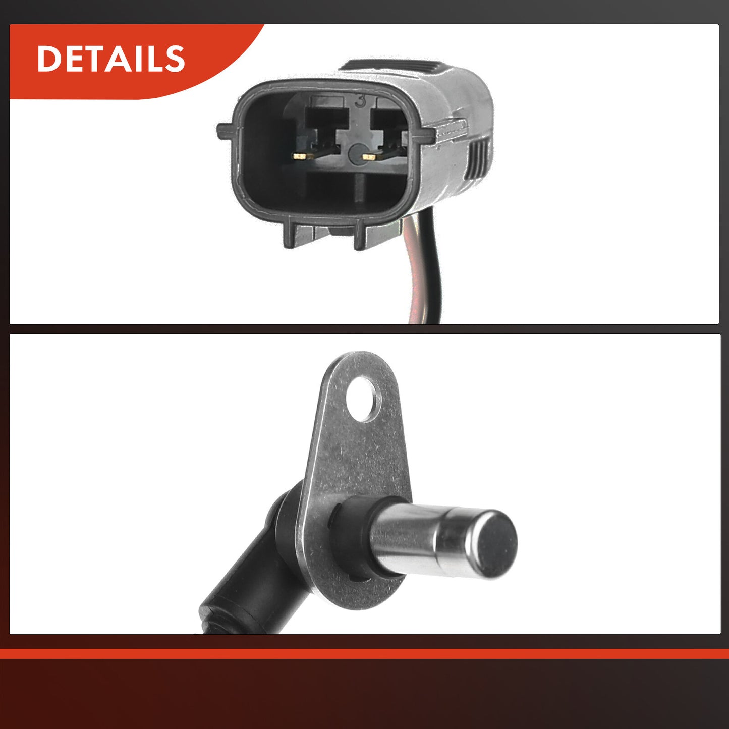 4x Front & Rear ABS Wheel Speed Sensor for Mazda CX-9 07-08 11-15 3.5L 3.7L AWD