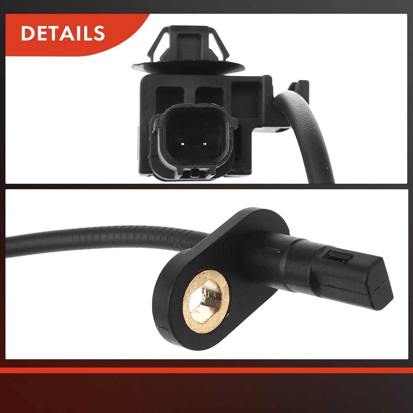 2x ABS Wheel Speed Sensor for Acura RDX 2007-2012 SUV Front Left & Right LH & RH