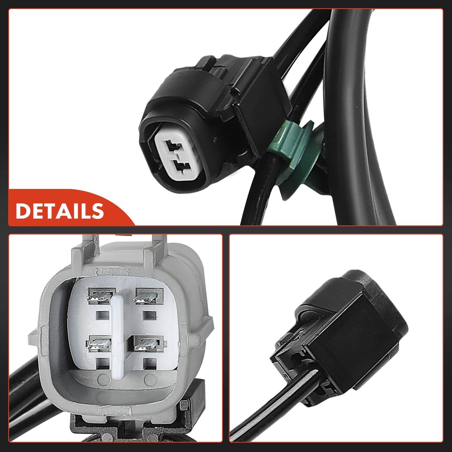 Rear Center Side ABS Wheel Speed Sensor Wire Harness for Toyota 4Runner 03-09