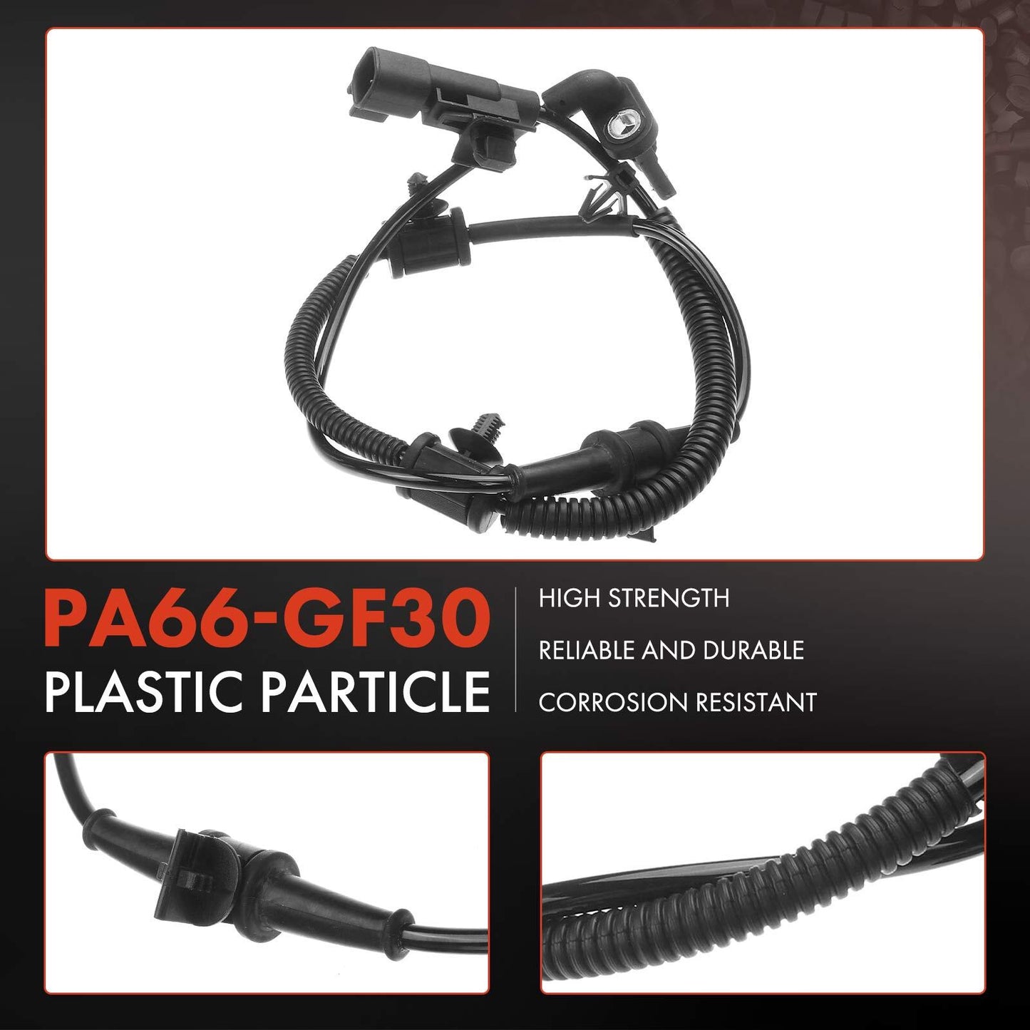 2x Front Left & Right ABS Wheel Speed Sensor for Chevrolet Impala Malibu Limited