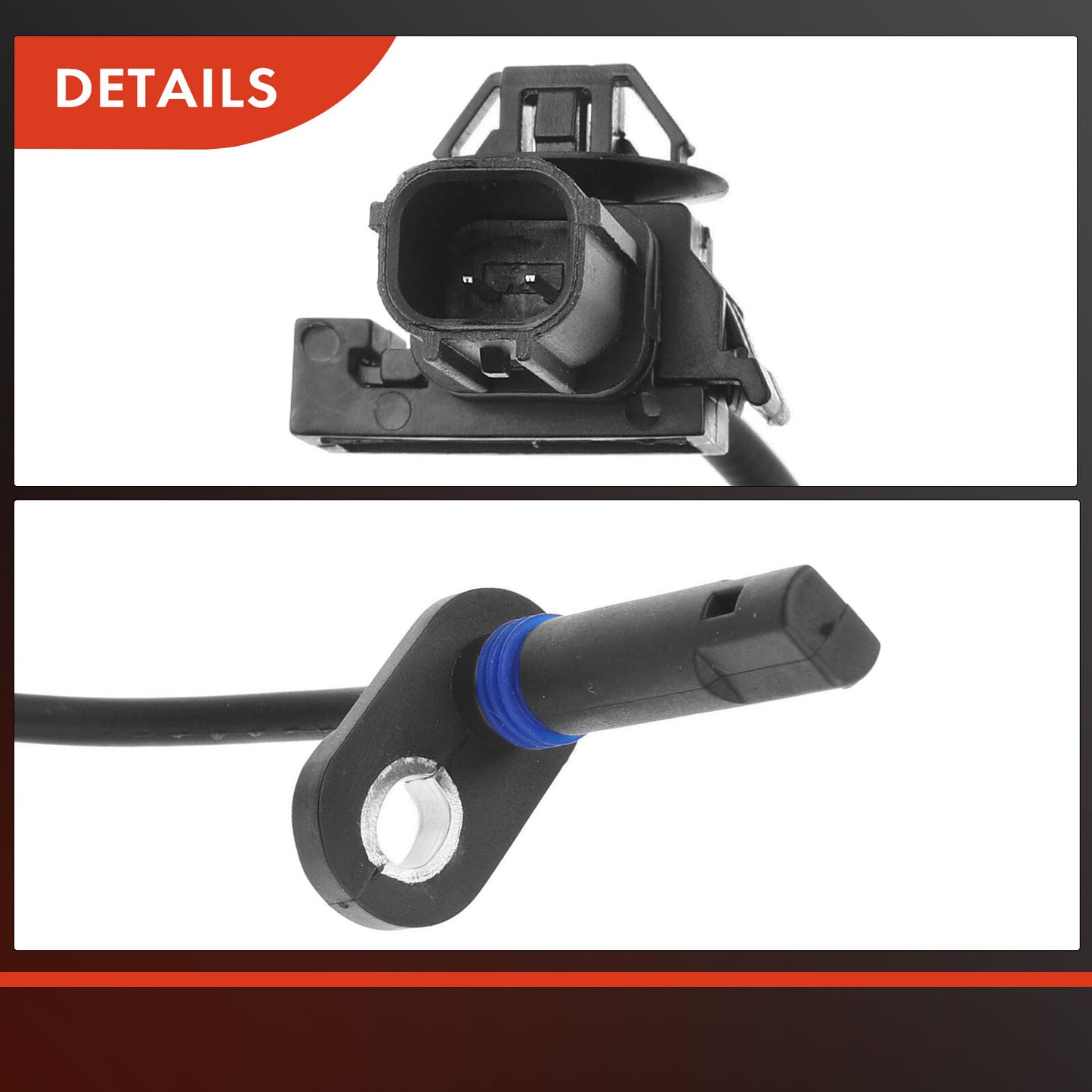New 2x Rear Left & Right ABS Wheel Speed Sensor for Honda Pilot 2012-2015 3.5L