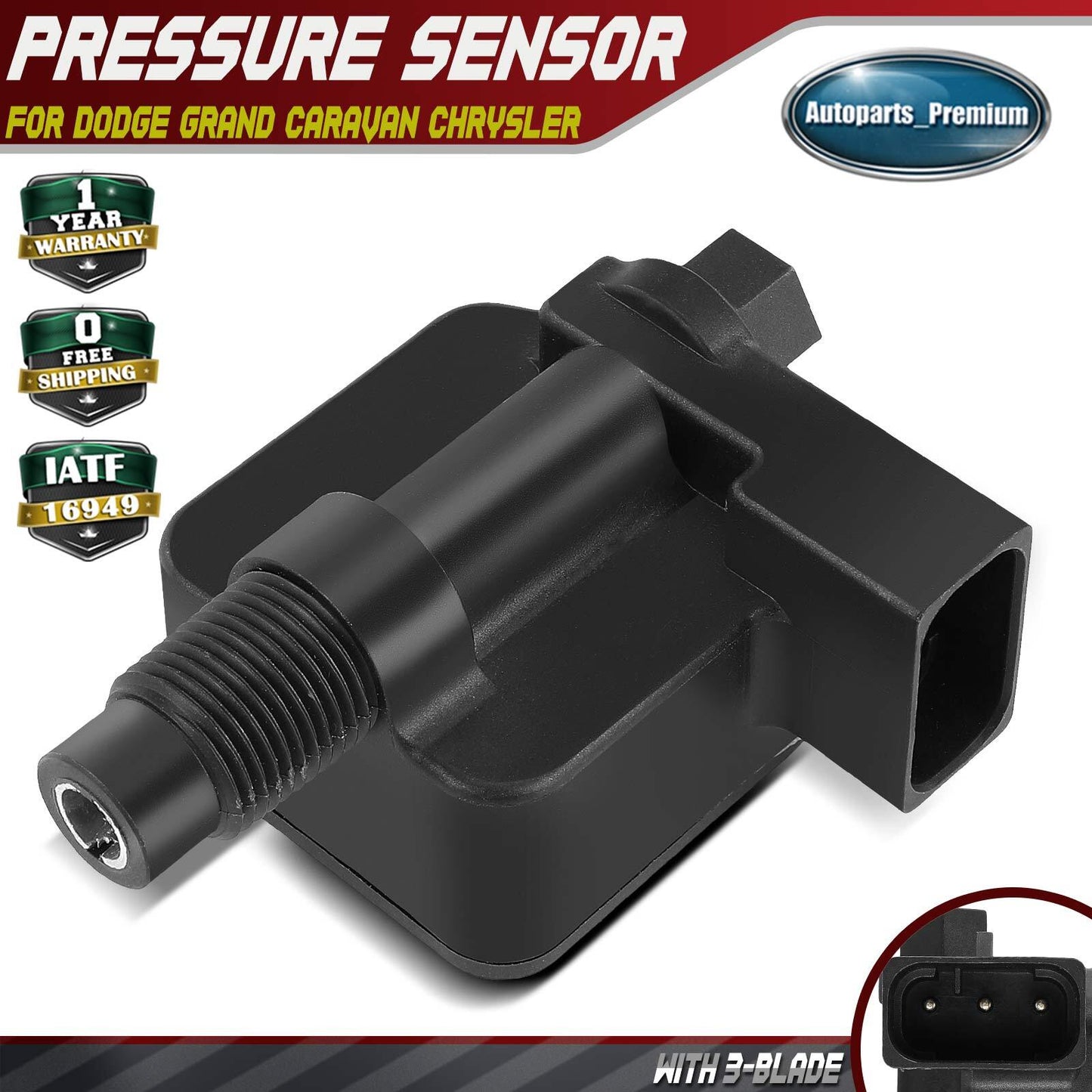 Manifold Pressure (MAP) Sensor for Dodge Grand Caravan Chrysler Town & Country