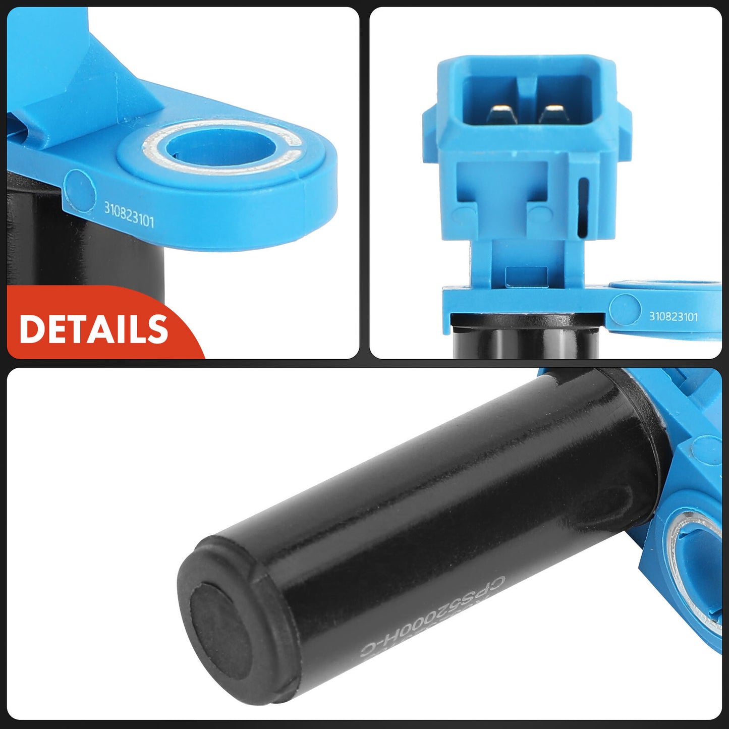Engine Crankshaft Position Sensor for Ford Fiesta 2011-2019 L4 1.6L V25720022