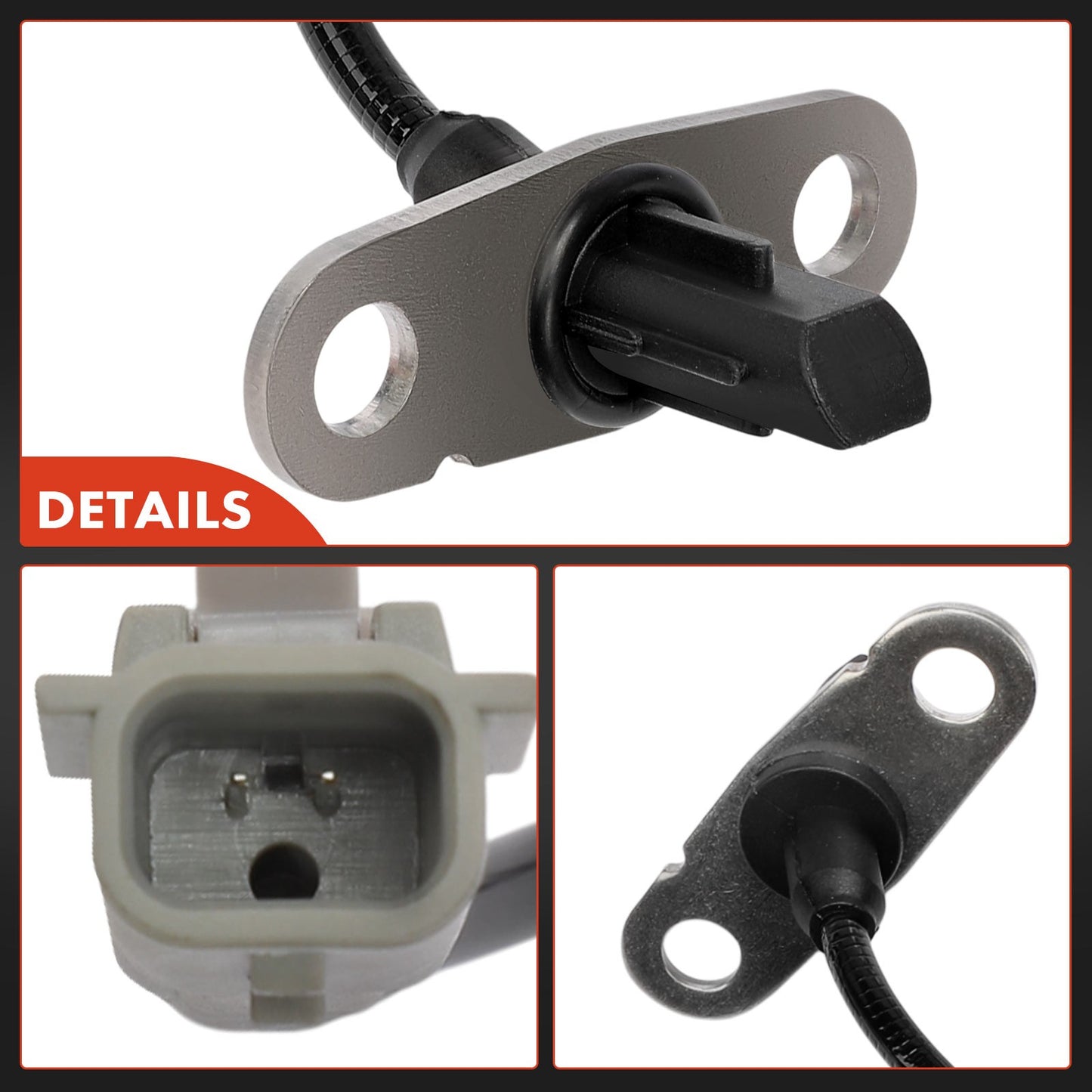 Rear Right ABS Wheel Speed Sensor for Nissan TITAN XD 2016-2024 5.6L 5.0L Pickup