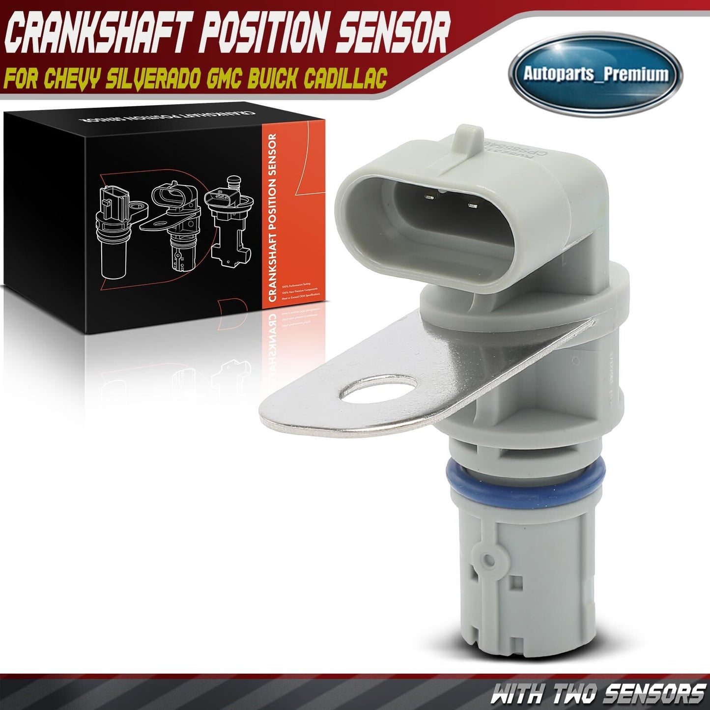 Crankshaft Position Sensor for Chevy Silverado GMC Sierra Buick Cadillac Pontiac