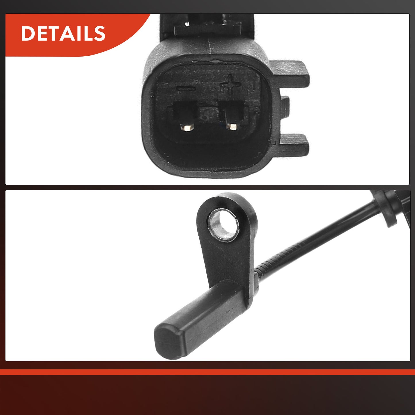 4Pcs Front & Rear ABS Wheel Speed Sensor for Chrysler 300 Dodge Challenger 15-20