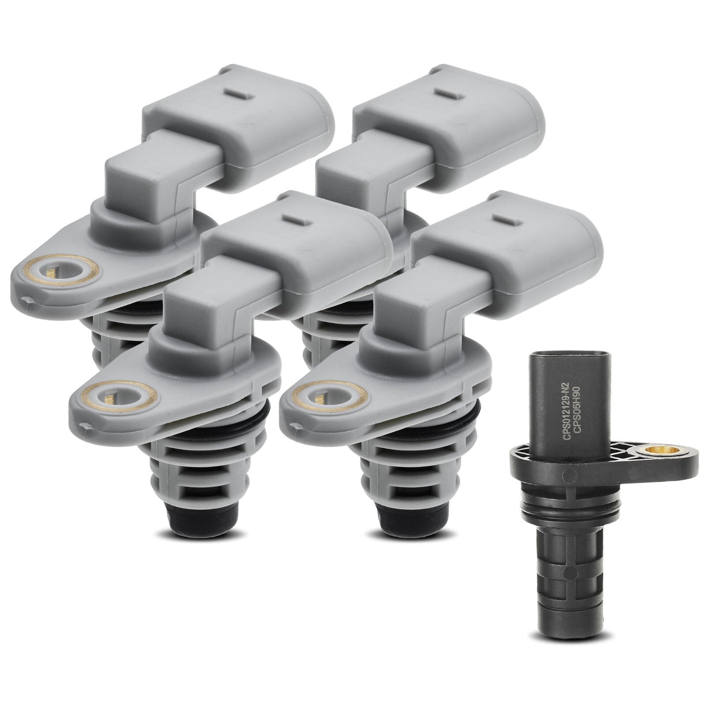 4x Camshaft & 1x Crankshaft Position Sensor for Volkswagen Atlas 2018-2021 3.6L
