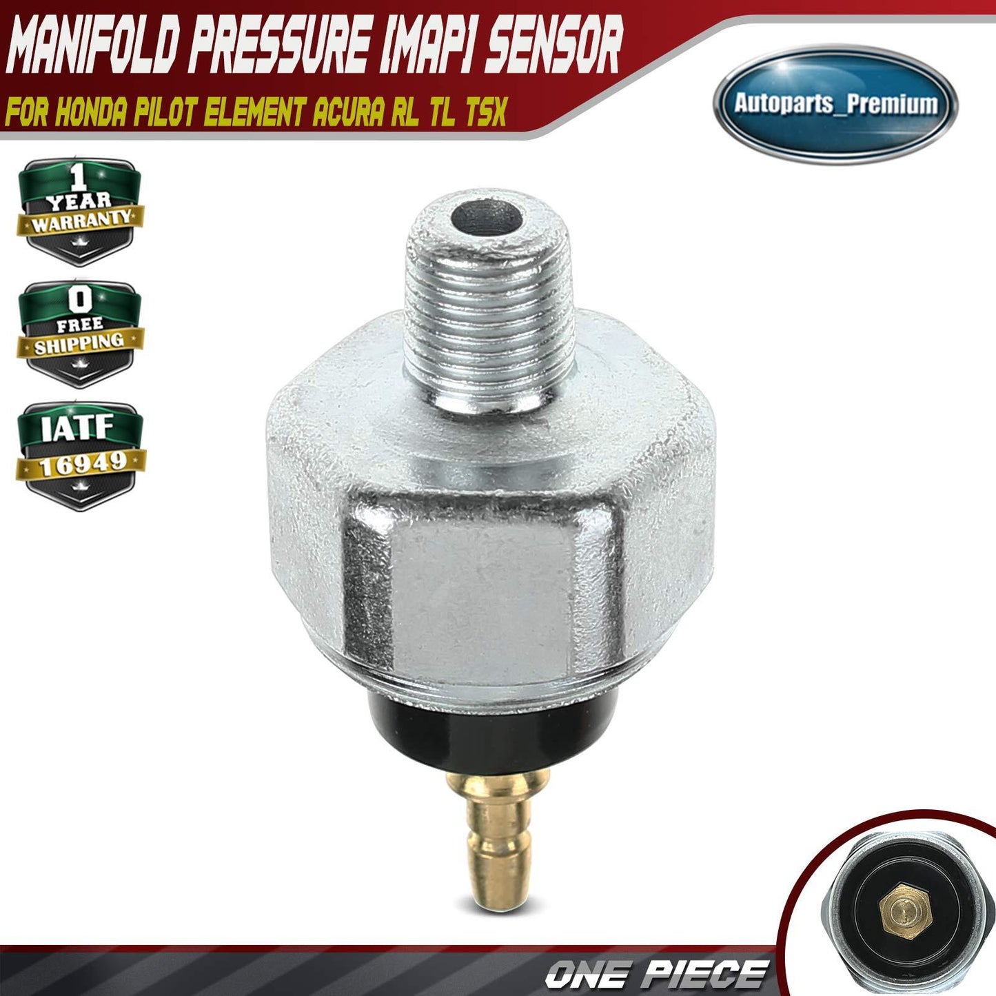 Fuel Oil Pressure Sensor for Honda Odyssey 95-19 Civic 84-05 Accord CRV Acura CL