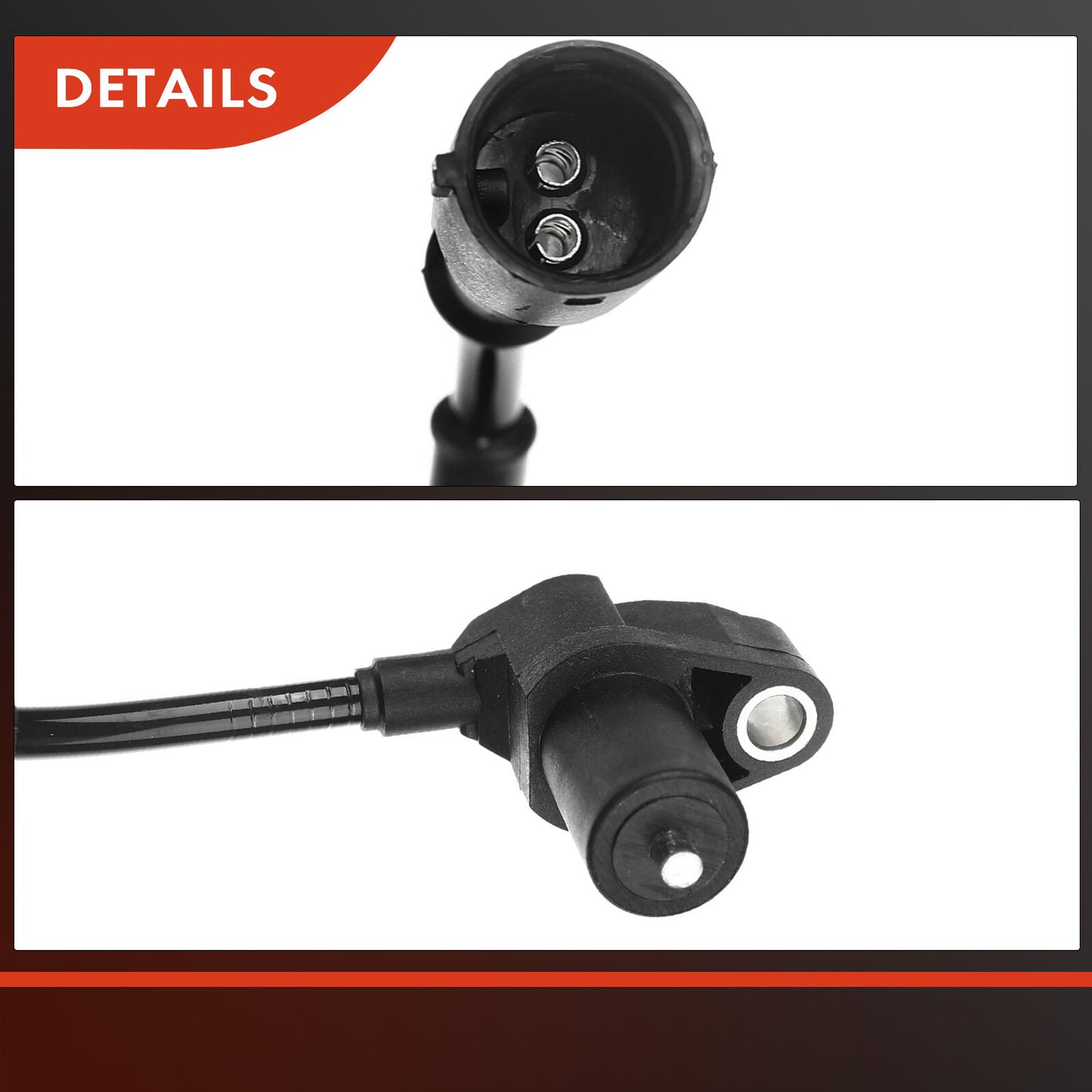 2x Front Left & Right ABS Wheel Speed Sensor for Volkswagen EuroVan 92-97 99-04