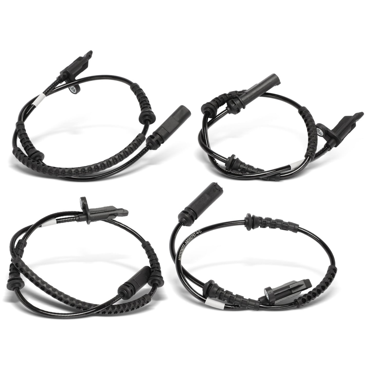4x Front & Rear ABS Wheel Speed Sensor for BMW X1 F48 Cooper Clubman Countryman