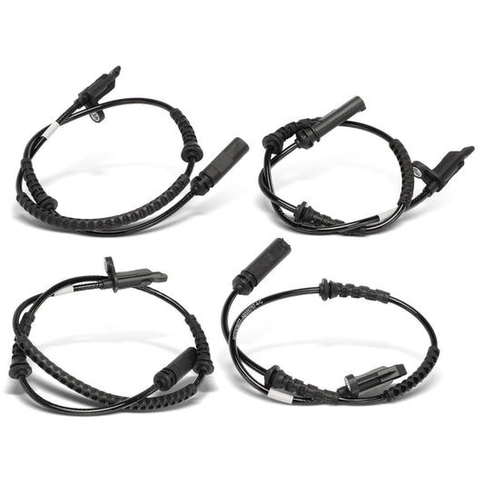 4x Front & Rear ABS Wheel Speed Sensor for BMW X1 F48 Cooper Clubman Countryman