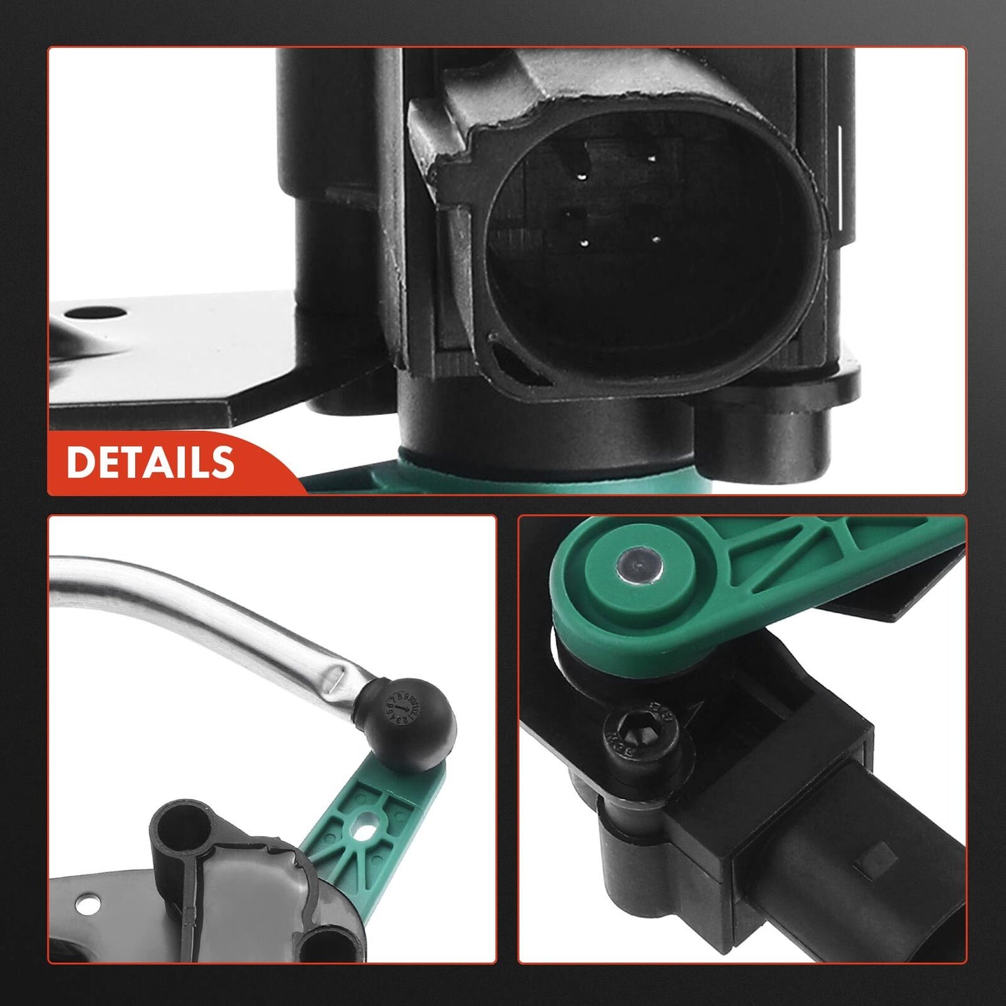 Suspension Ride Height Level Sensor for Audi A3 A3 Quattro Q3 RS3 S3 Front Left