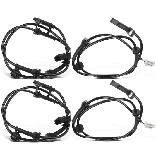 4Pcs Front & Rear ABS Wheel Speed Sensor for Nissan Maxima 16-20 Altima 14-18