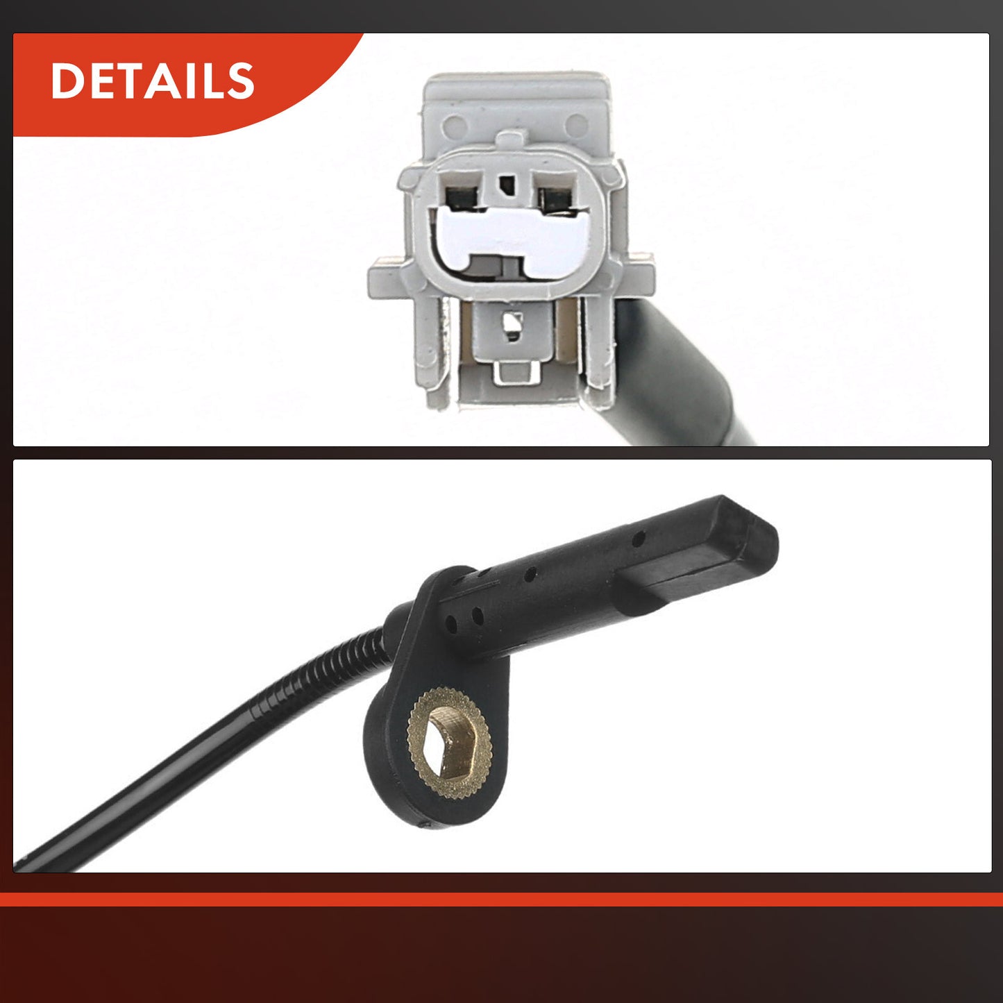 2Pcs Front Side ABS Wheel Speed Sensor for Nissan Sentra 2007-2012 L4 2.0L 2.5L