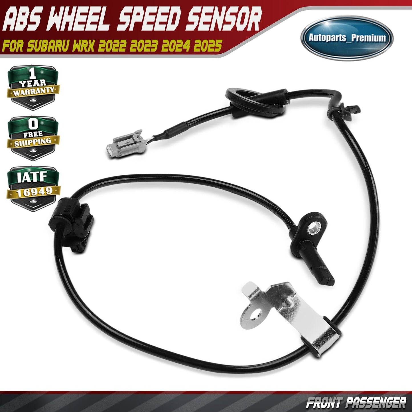 Front Right ABS Wheel Speed Sensor for Subaru WRX 2022 2023 2024 2025 27540VC000