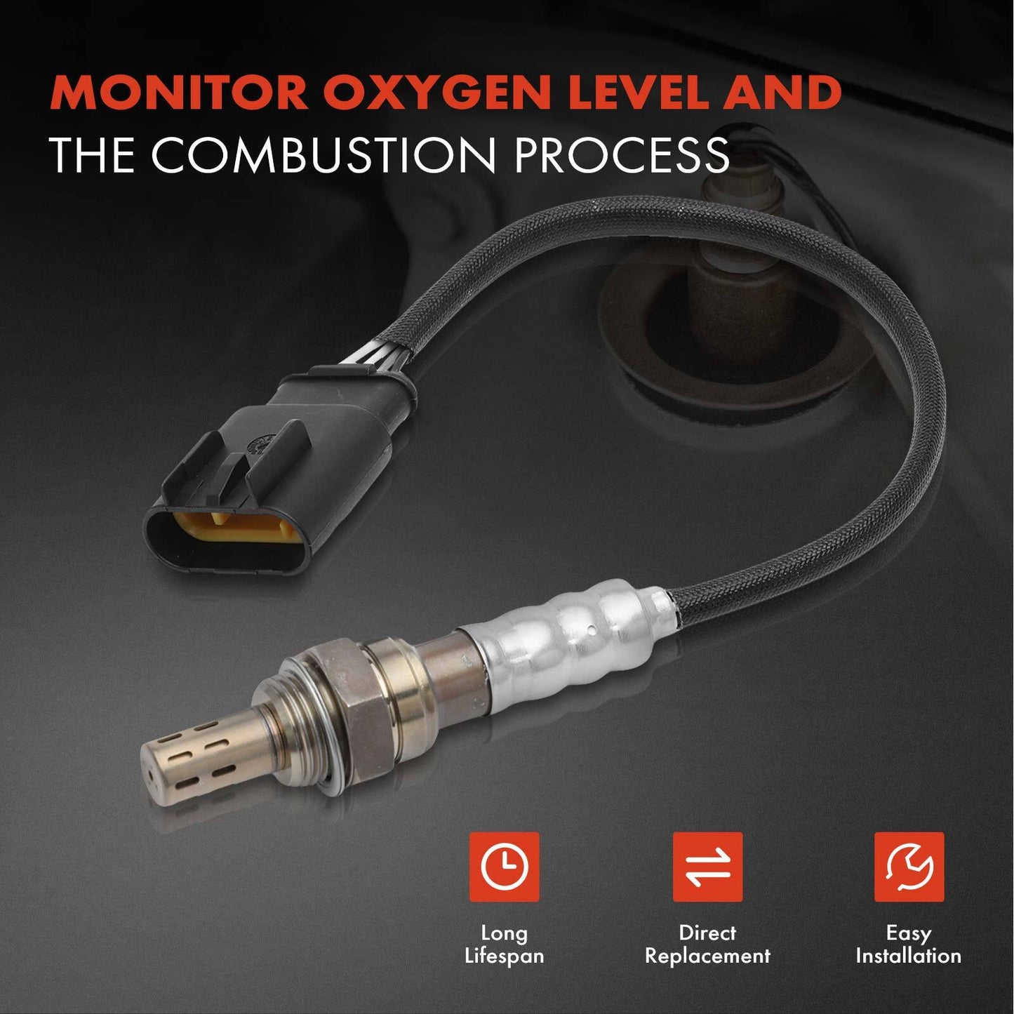 Downstream O2 Oxygen Sensor for Jeep BU Renegade Dodge Dart Fiat 500X 500L 1.4L
