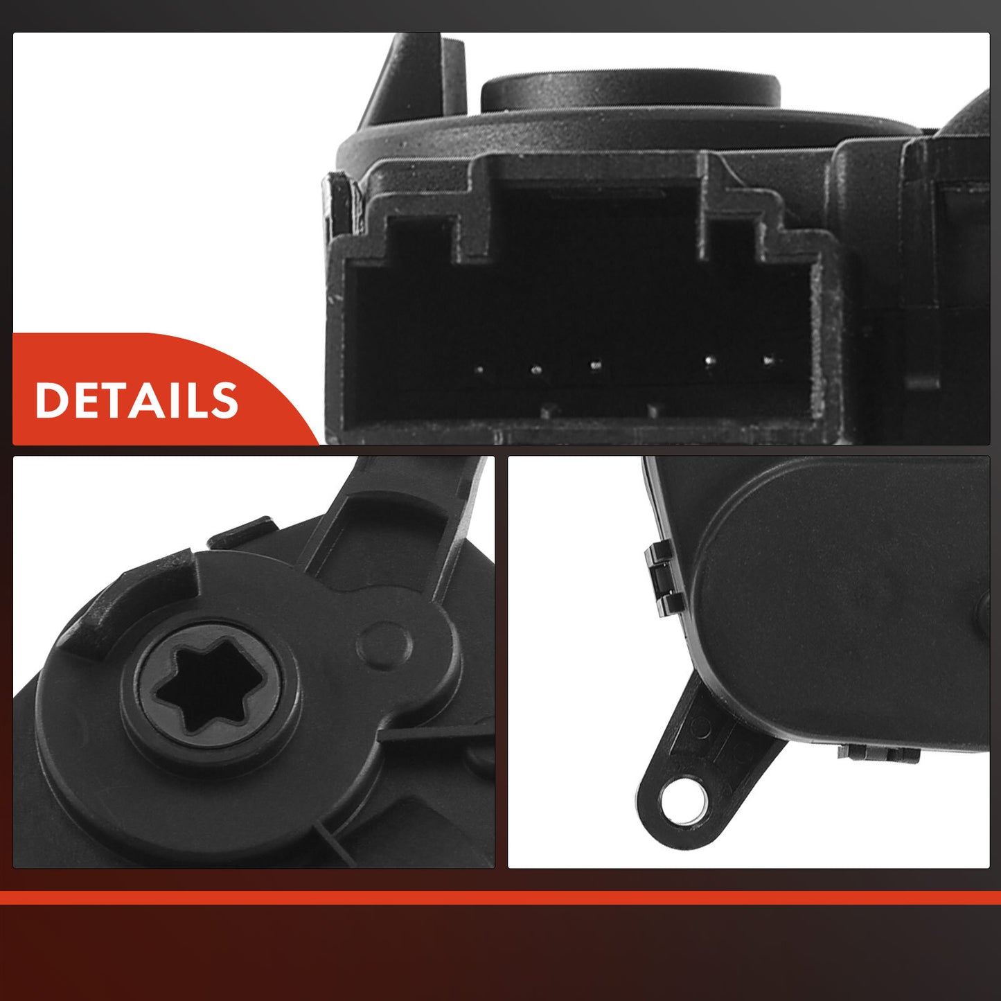 Heater Blend Door Actuator for Volkswagen Golf Tiguan Atlas e-Golf Audi A3 S3