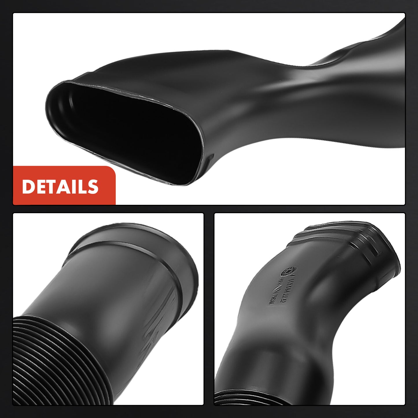 2Pcs Air Intake Hose for Mercedes-Benz E500 E55 AMG 03-06 CLS500 CLS55 AMG 2006