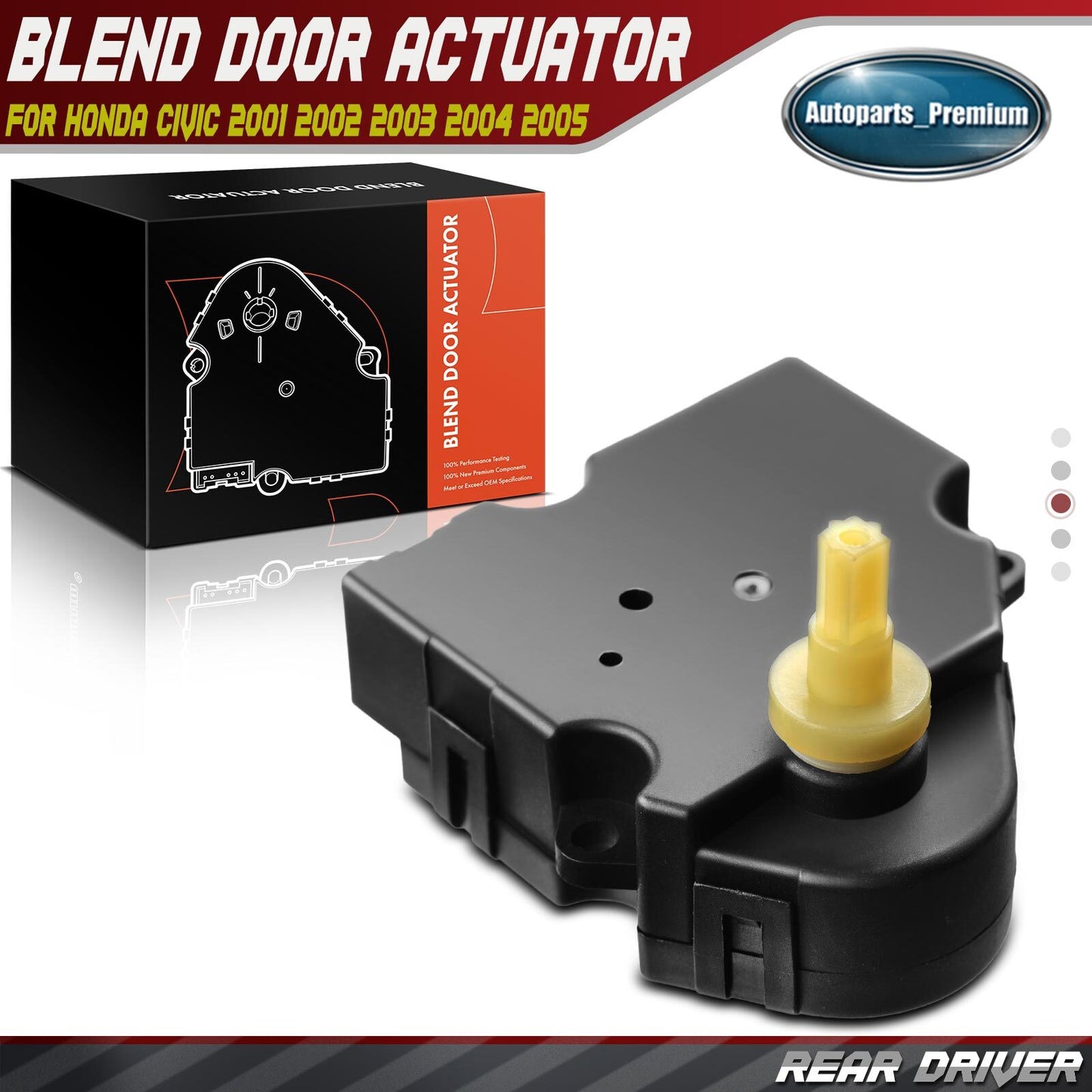 HVAC Heater Temperature Blend Door Actuator for Jeep Cherokee 98-01 Wrangler TJ