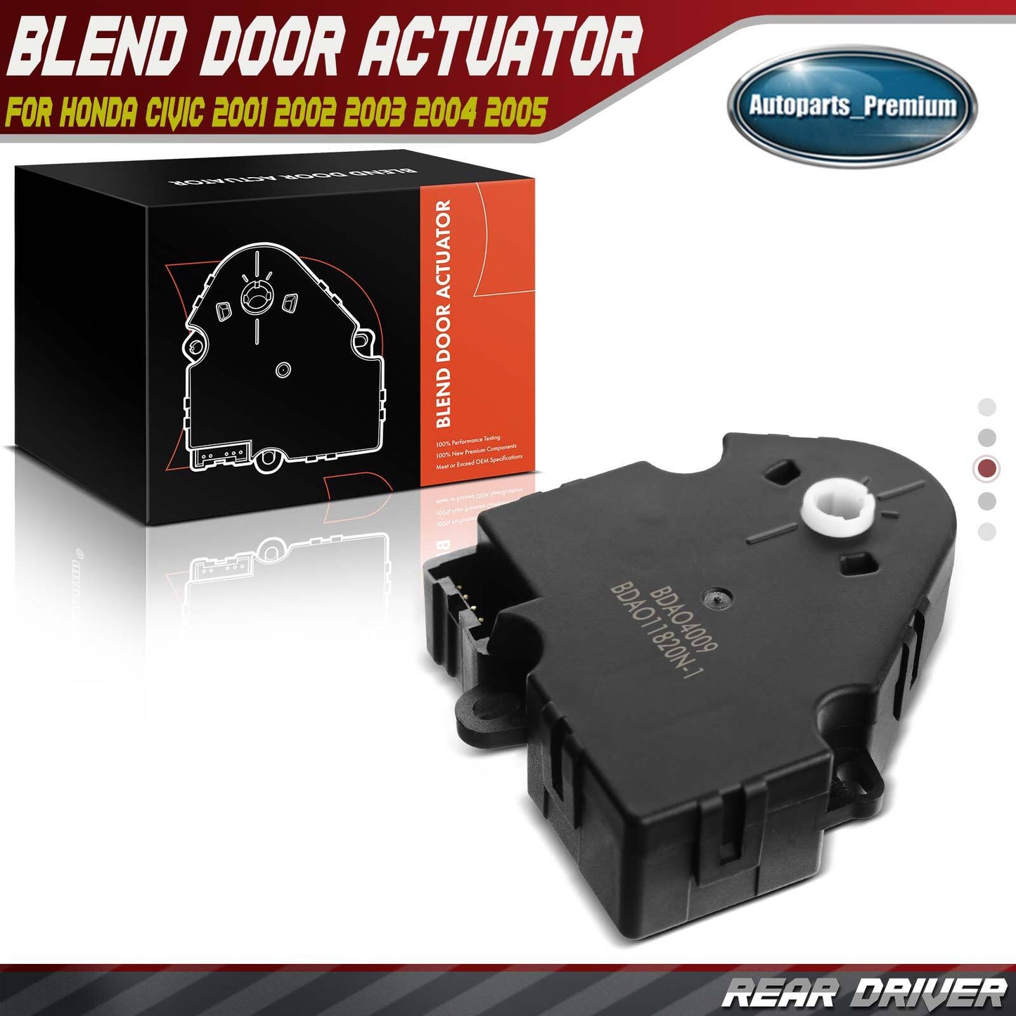 HVAC Heat A/C Air Door Actuator for Jeep Grand Cherokee 1993-1998 Grand Wagoneer