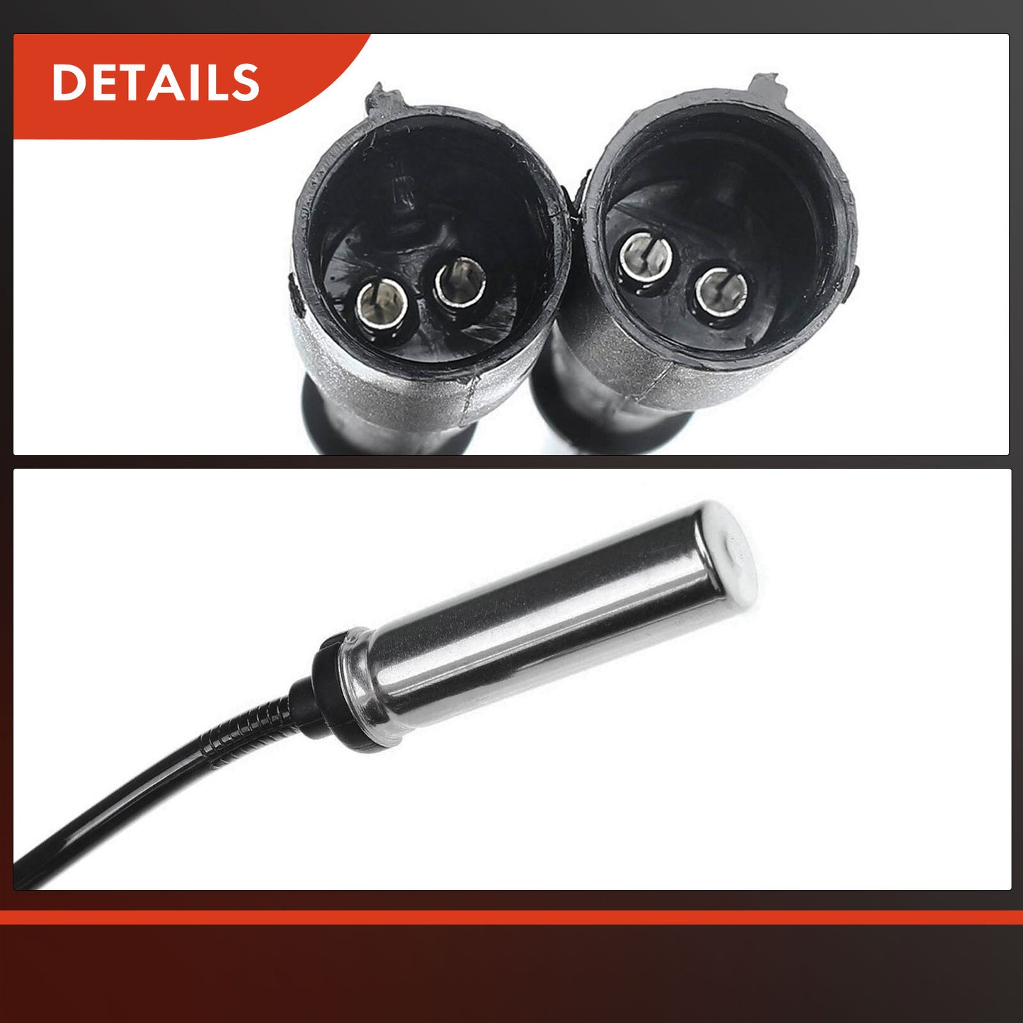 4Pcs Front & Rear ABS Wheel Speed Sensor for Land Rover Discovery Defender 110