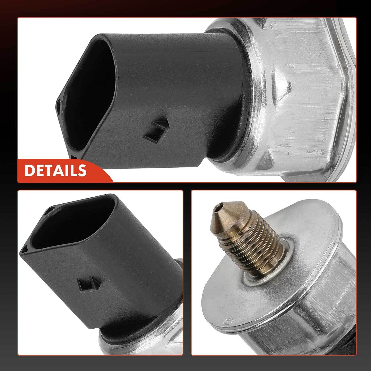 Fuel Injection Pressure Sensor for Mercedes-Benz C250 SLK250 2012-2015 L4 1.8L