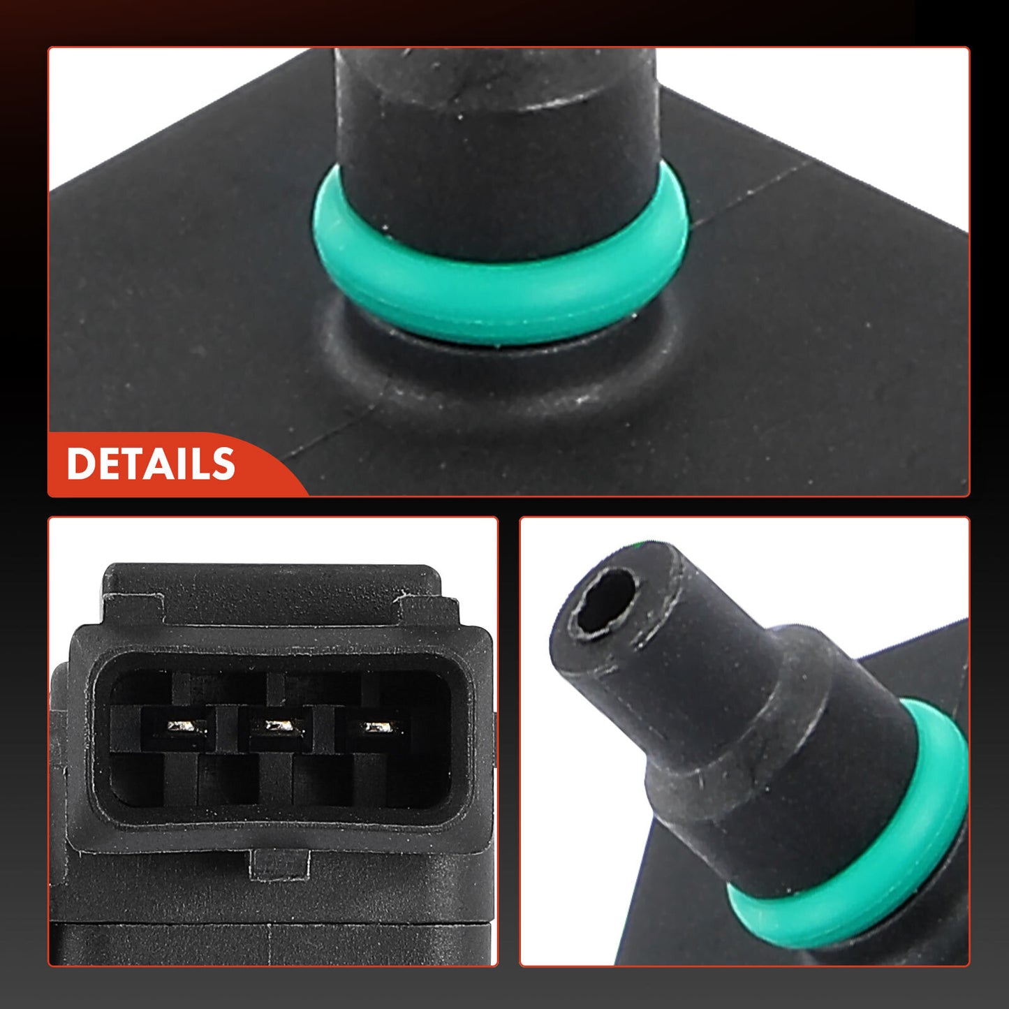 Manifold Pressure (MAP) Sensor w/ 3-Blade for Land Rover Freelander Range Rover
