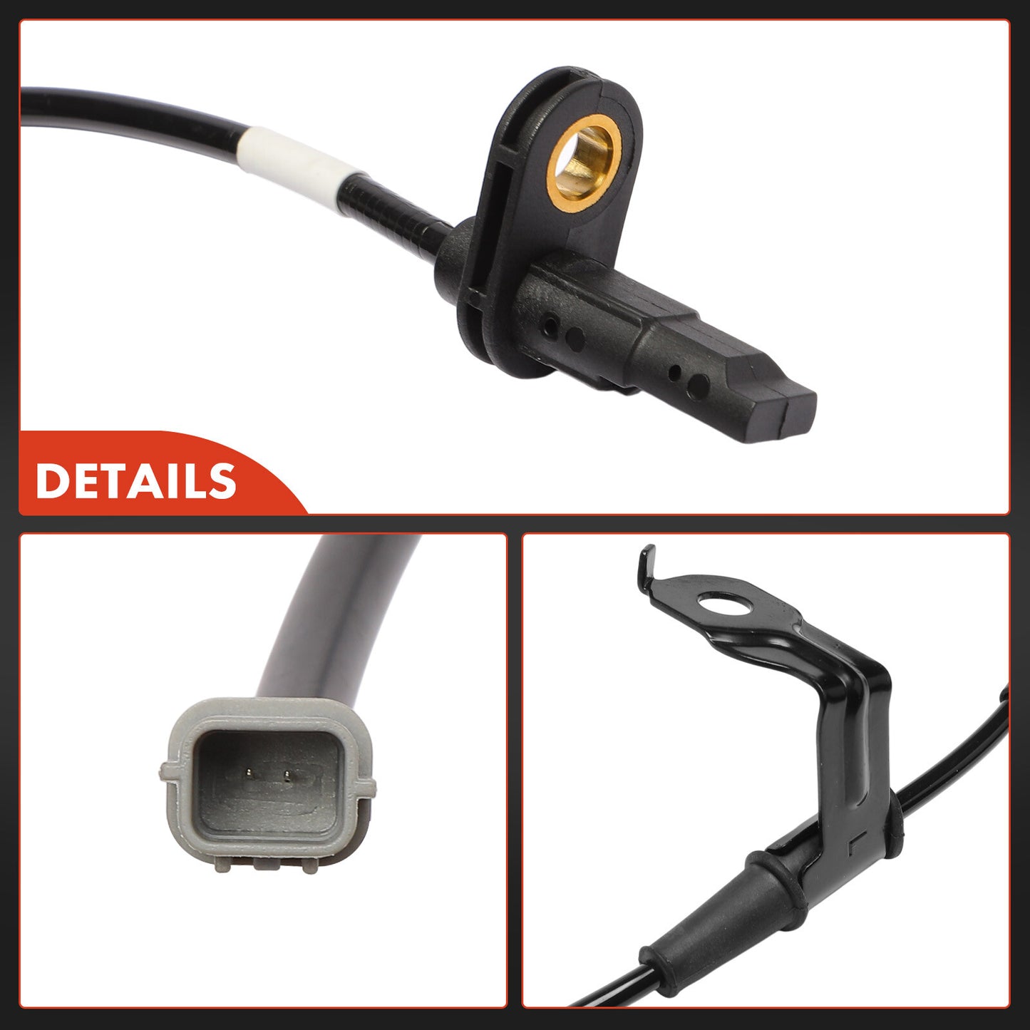 2Pcs Front Left & Right ABS Wheel Speed Sensor for Hyundai Santa Fe 2019-2021