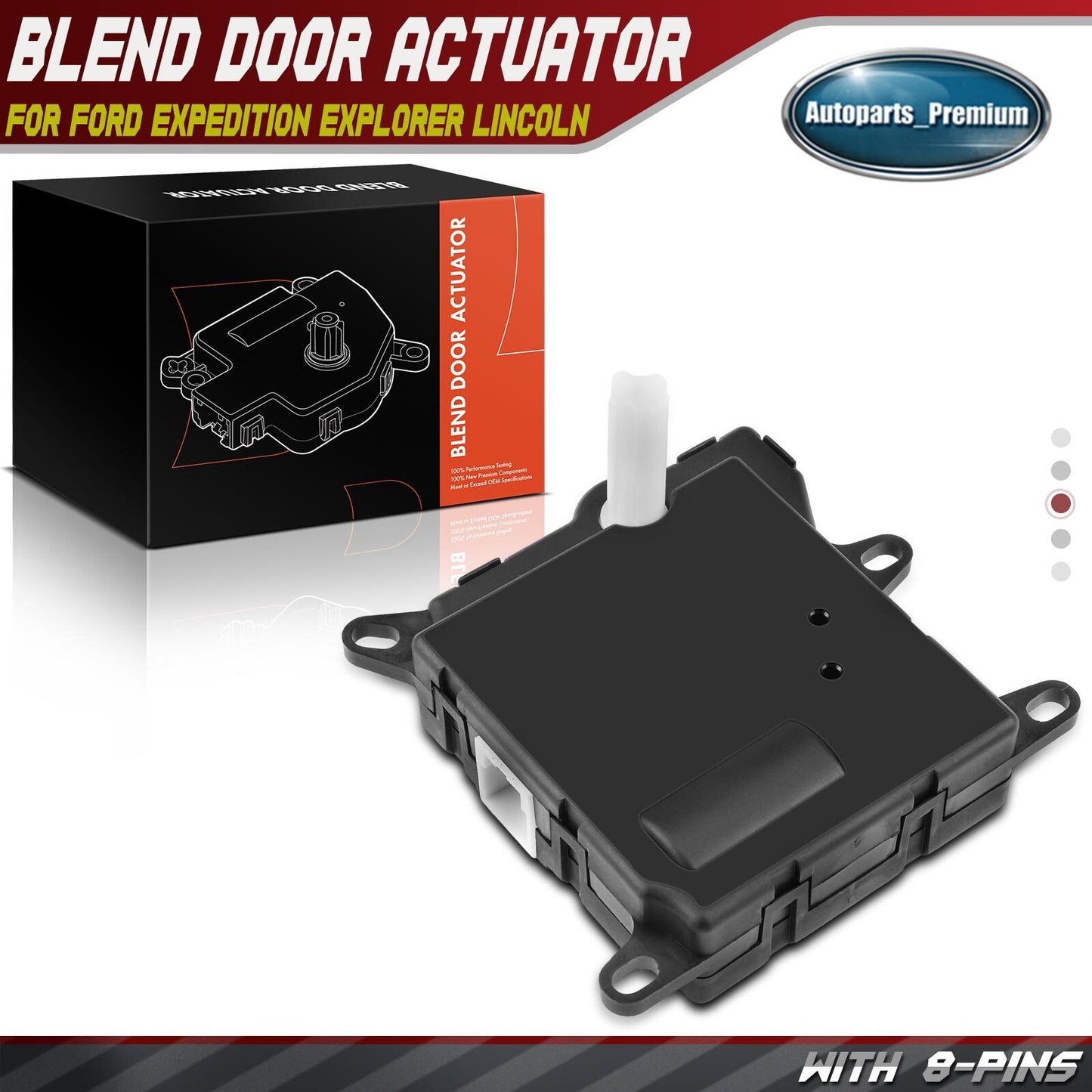 AC Heater Blend Door Actuator for Ford Expedition Explorer 604-213 1L2Z19E616BA