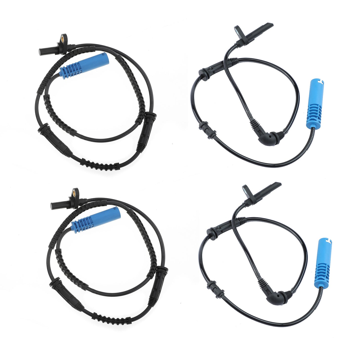4x Front & Rear LH & RH ABS Wheel Speed Sensor for Mini Cooper 2009-2013 L4 1.6L