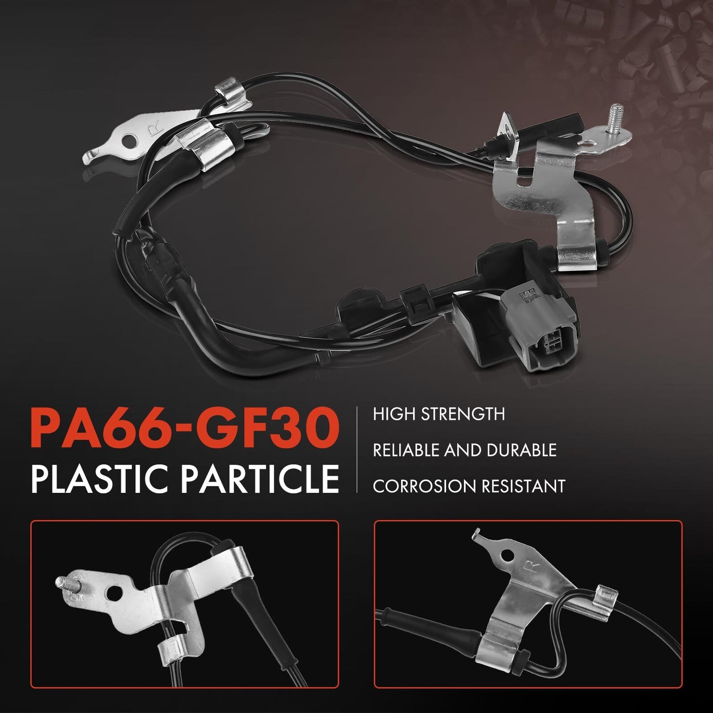 ABS Wheel Speed Sensor for Mazda 6 2009-2013 2.5L 3.7L GS3L-43-70X Front Right