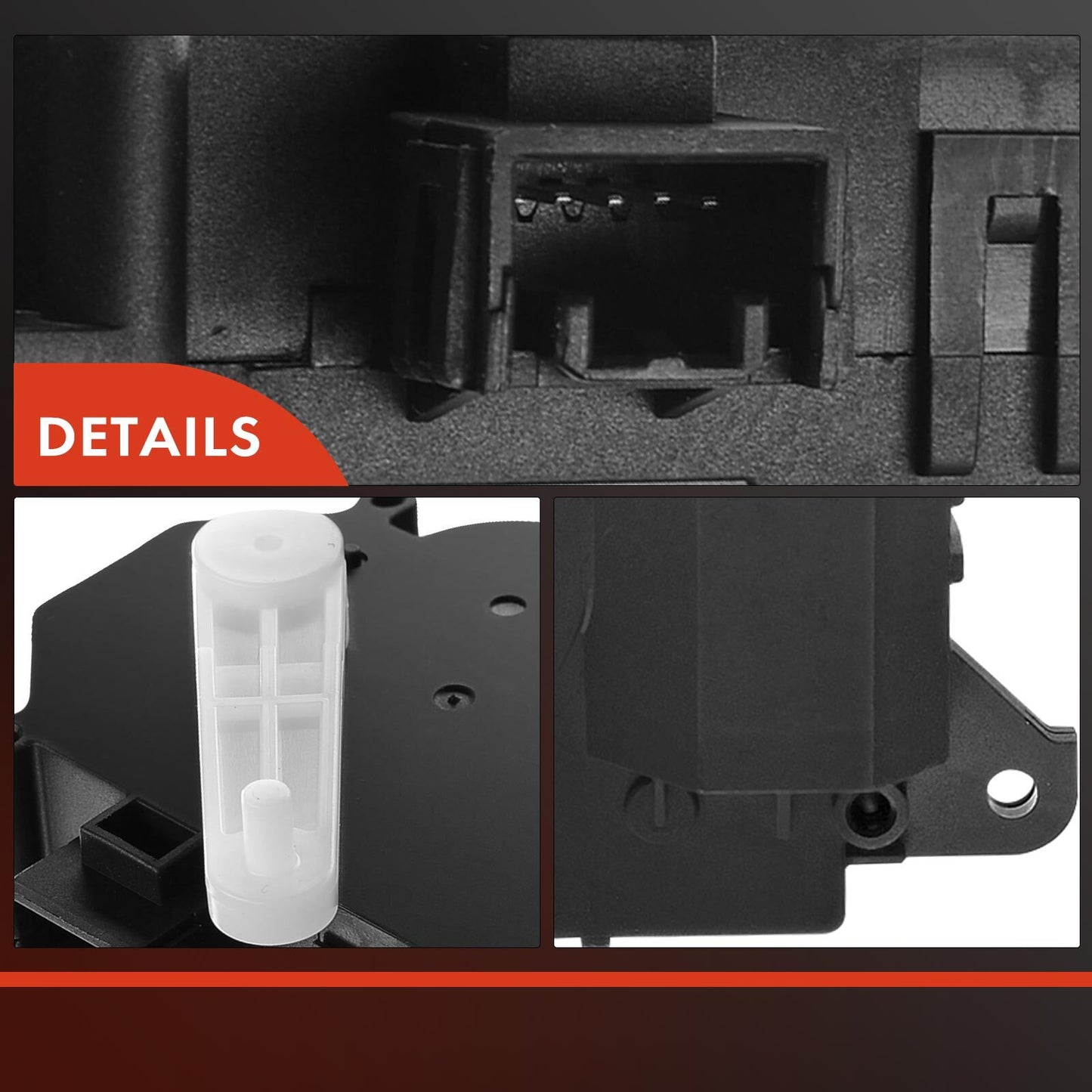 HVAC A/C Heater Blend Air Door Actuator for Buick Lucerne Cadillac DTS 2006-2011