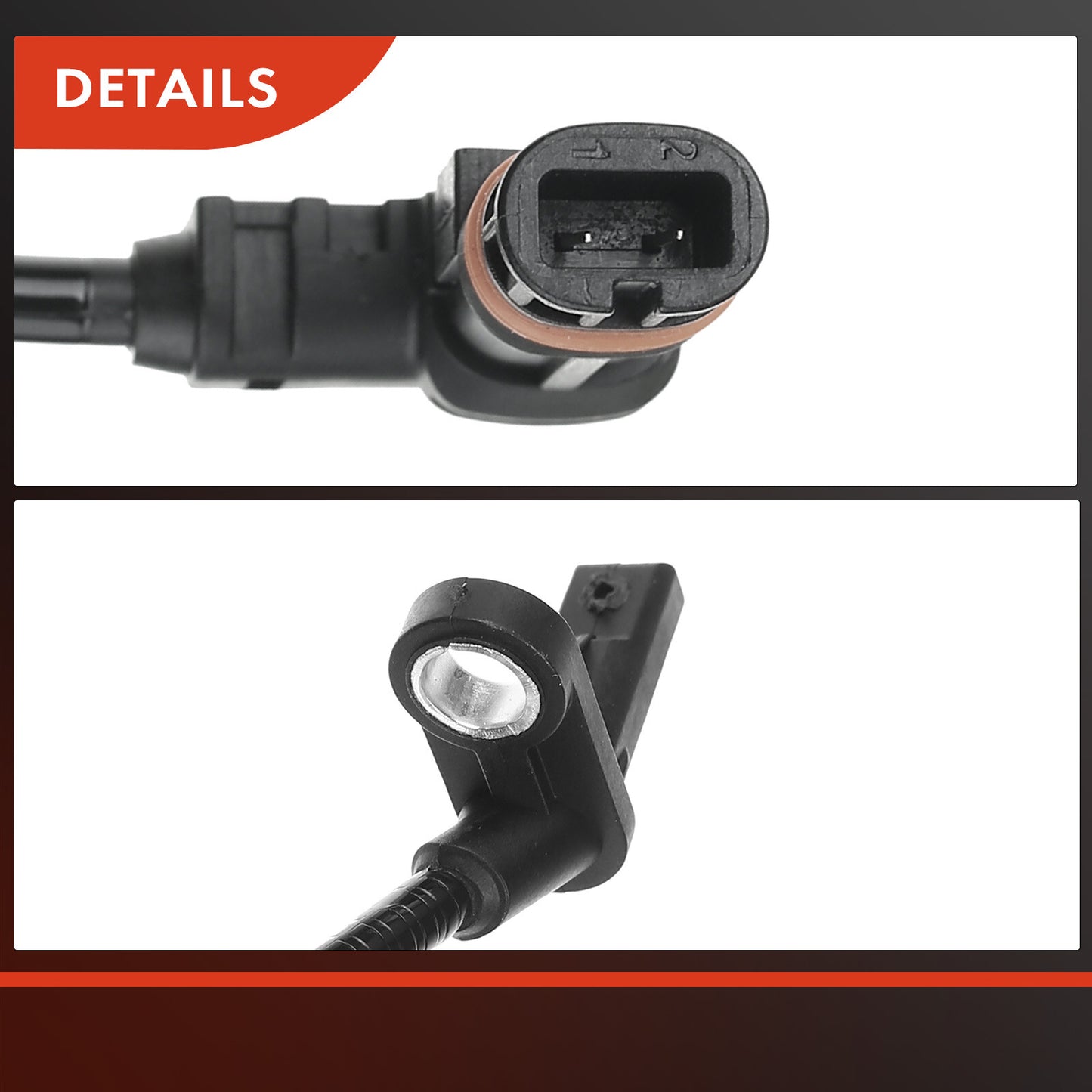 4x Front & Rear ABS Wheel Speed Sensor for Mercedes-Benz GLK350 X204 10-11 3.5L