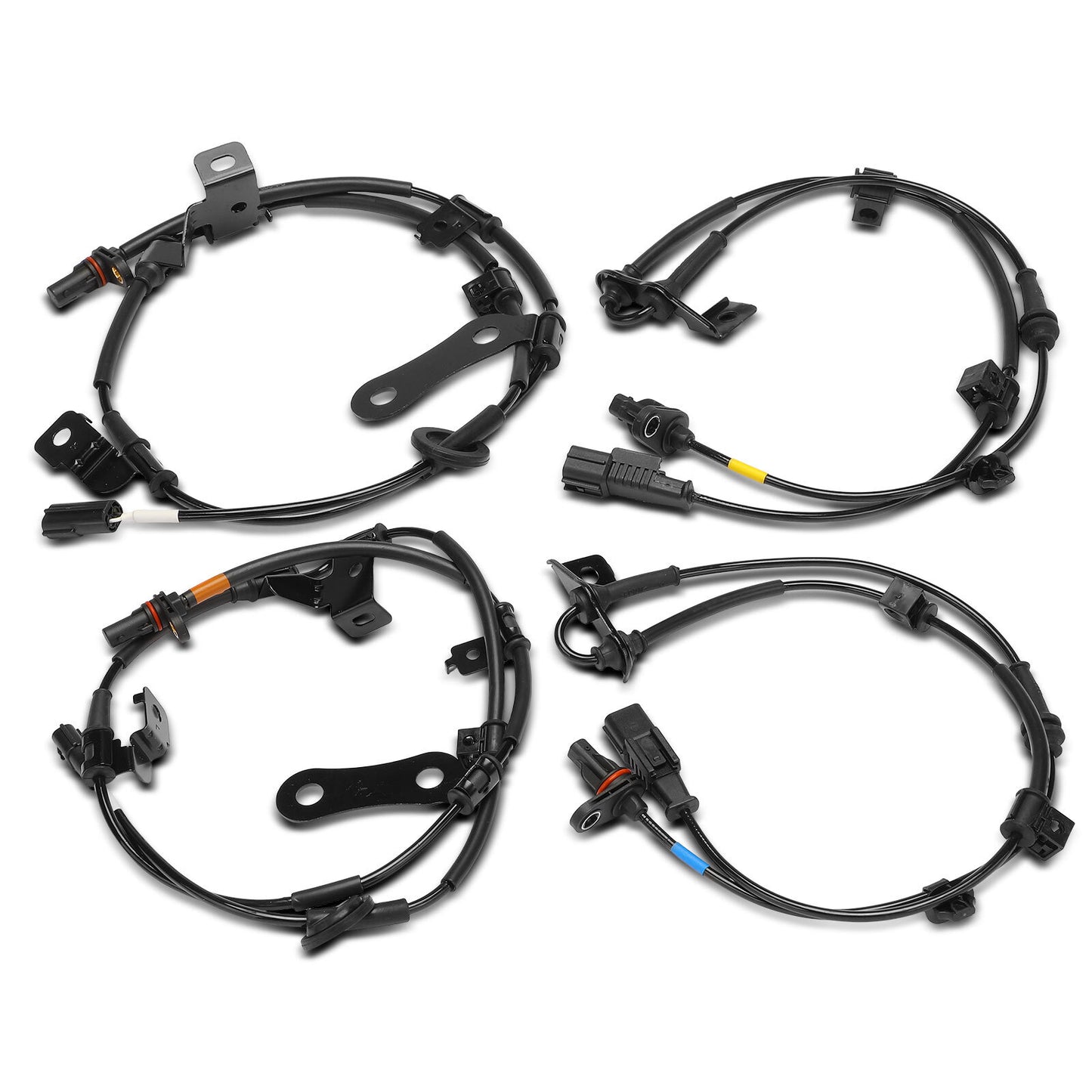 4x Front and Rear ABS Wheel Speed Sensor for Hyundai Tucson 2016 2018 2020 GAS