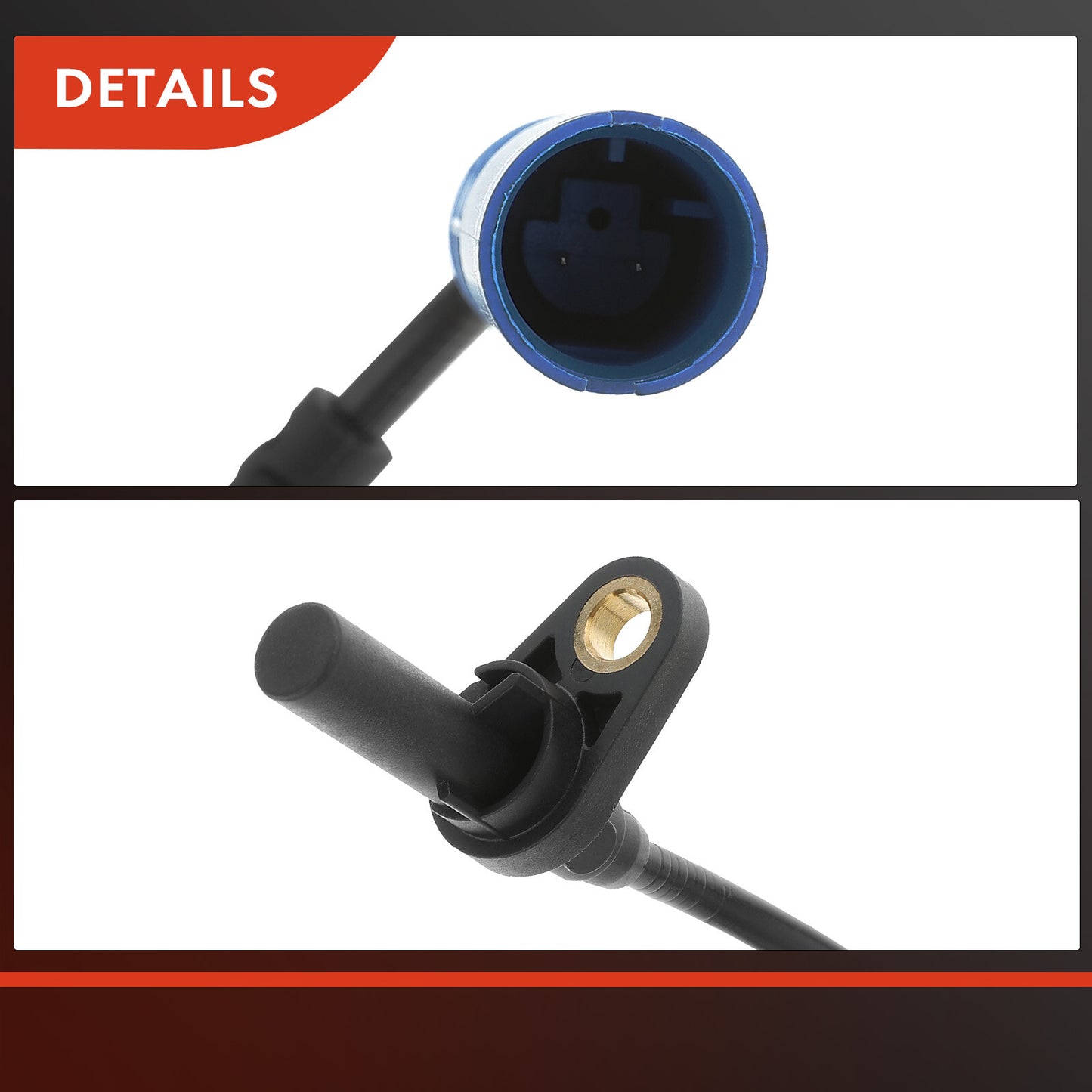 4x Front & Rear LH & RH ABS Wheel Speed Sensor for Mini Cooper 2009-2013 L4 1.6L