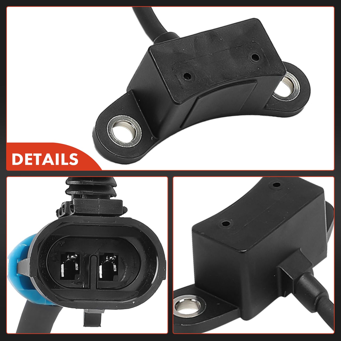 Front RH Passenger ABS Wheel Speed Sensor for Chevy C3500 1995-2000 GMC C3500HD