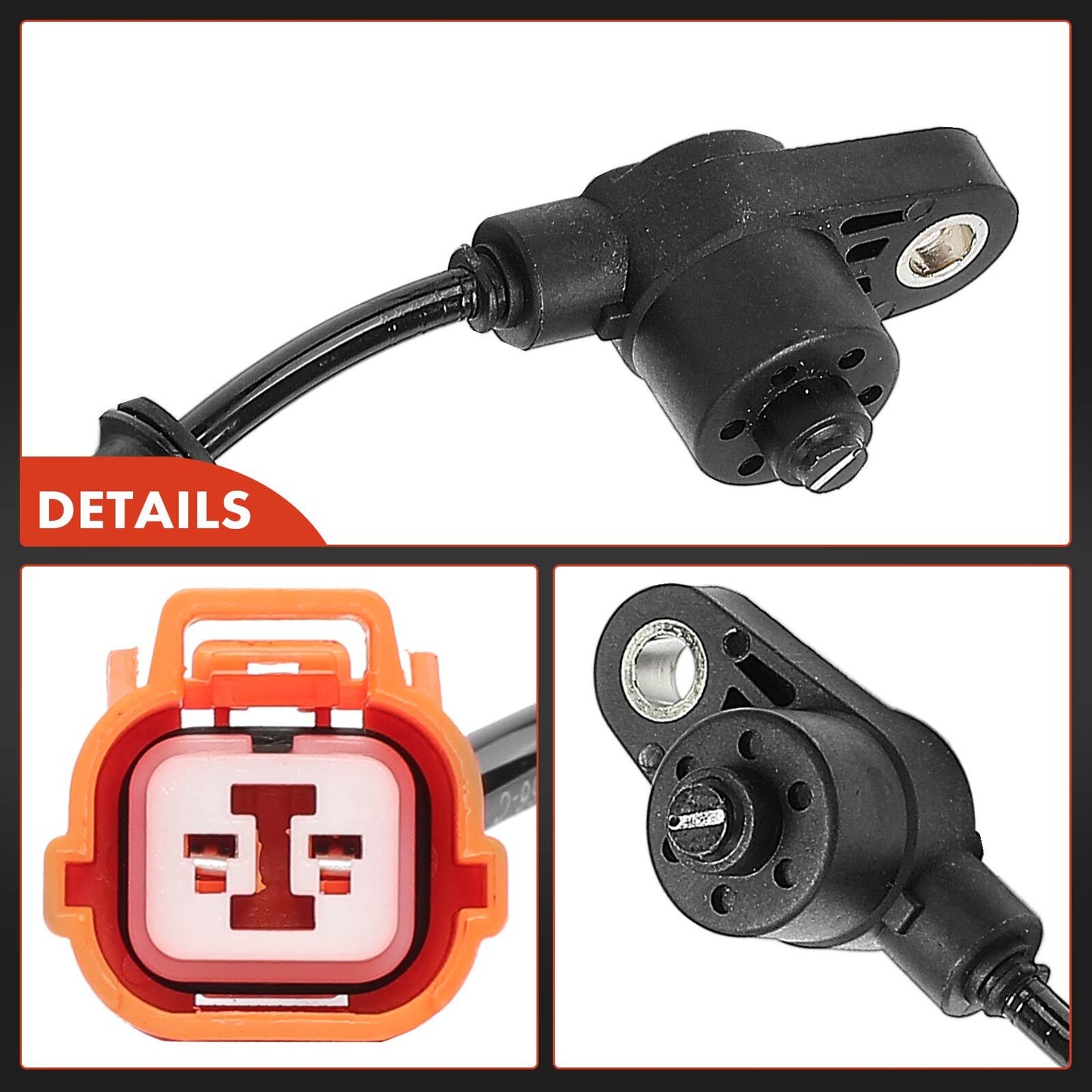 Front Right Side ABS Wheel Speed Sensor for Honda S2000 2000-2009 L4 2.0L 2.2L