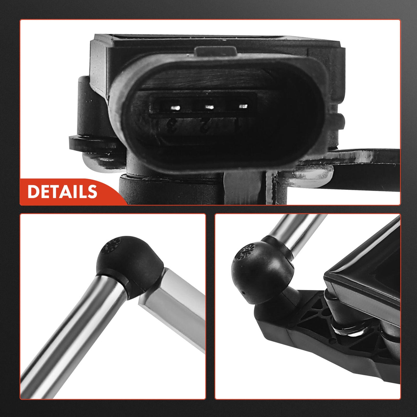 Ride Height Level Sensor for Audi A6 Quattro A7 Sportback Q5 S6 SQ5 Front Left