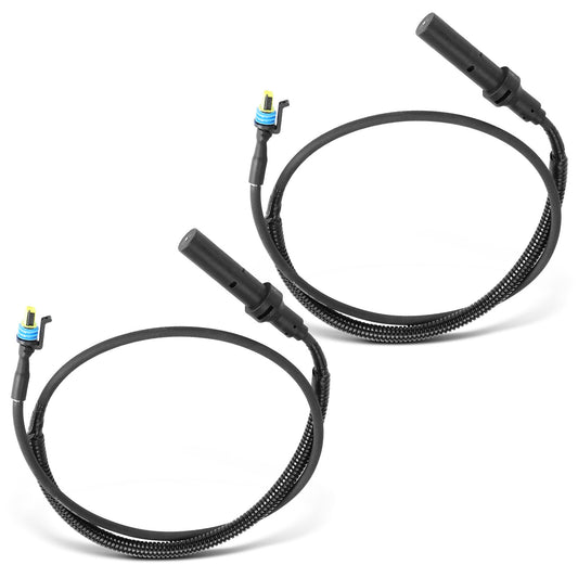 2x Front LH & RH ABS Wheel Speed Sensor for Chevy C5500 Kodiak GMC C5500 Topkick