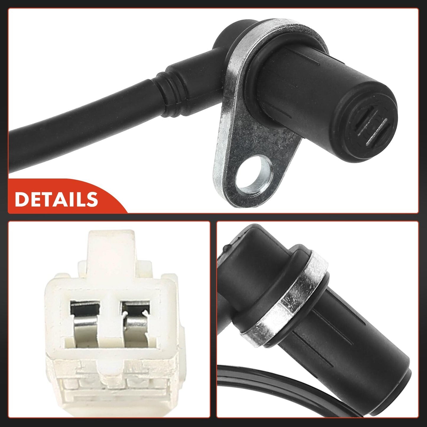 ABS Wheel Speed Sensor for Mitsubishi Eclipse 2006-2012 Rear Passenger Right RH