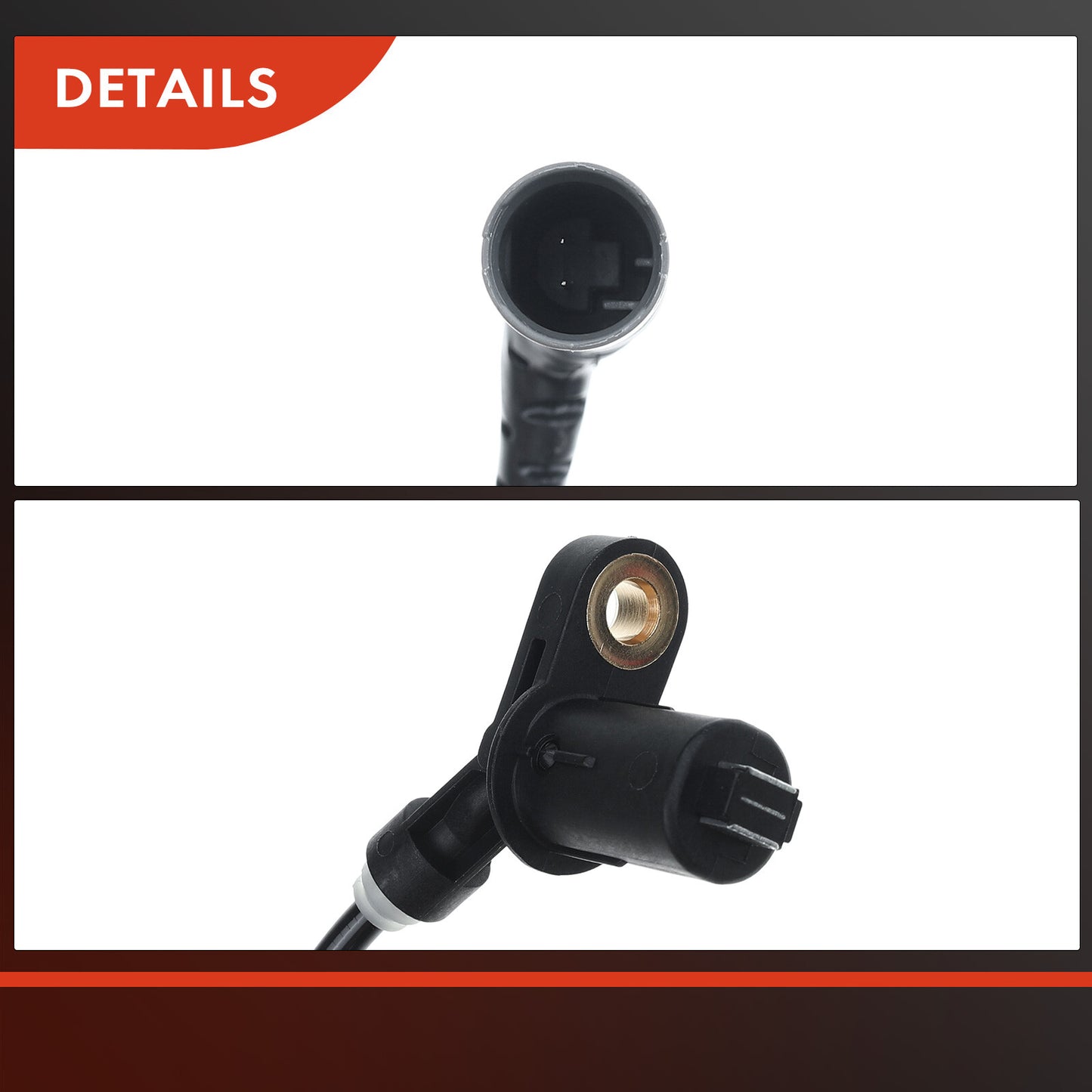 ABS Wheel Speed Sensor for BMW E46 330Ci 330i 2001-2002 Rear Left & Right Manual