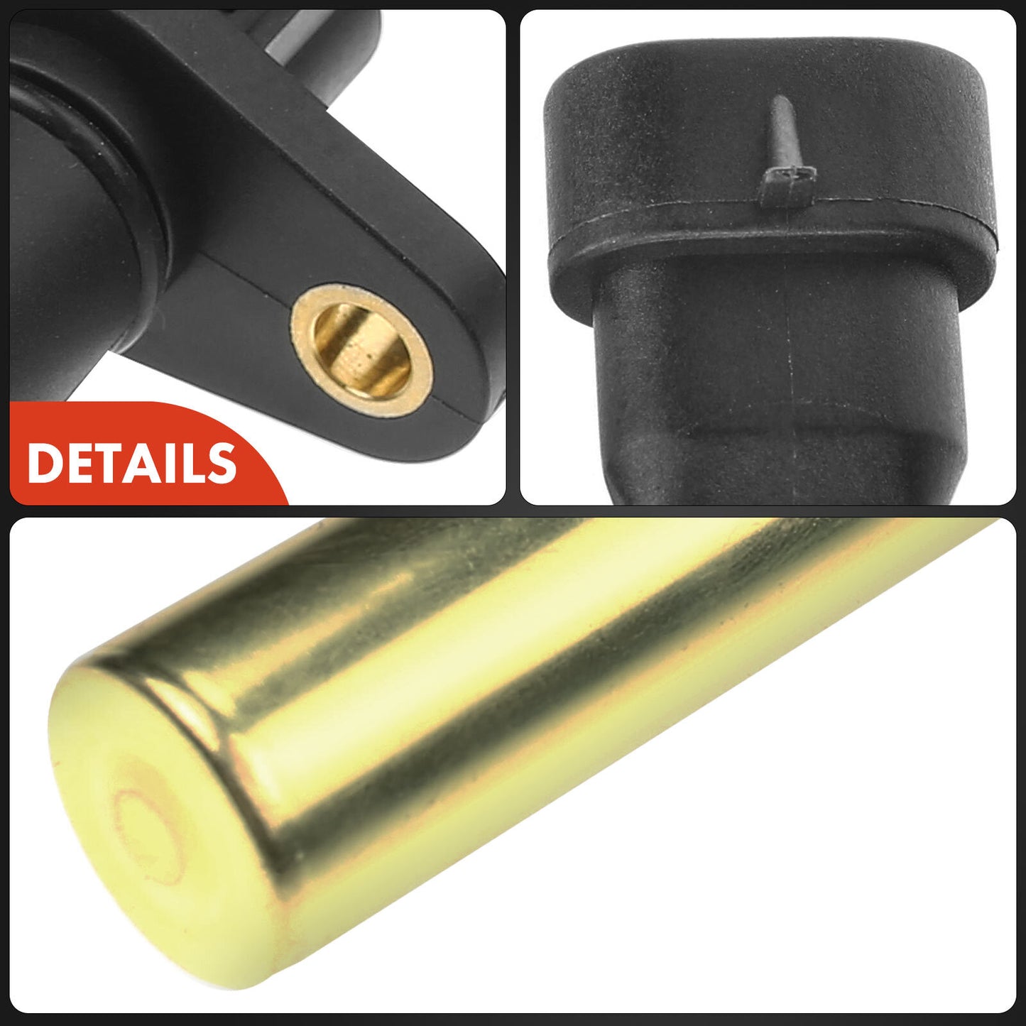 2x Camshaft & 1x Crankshaft Position Sensor for Chevy Colorado GMC Isuzu 2007