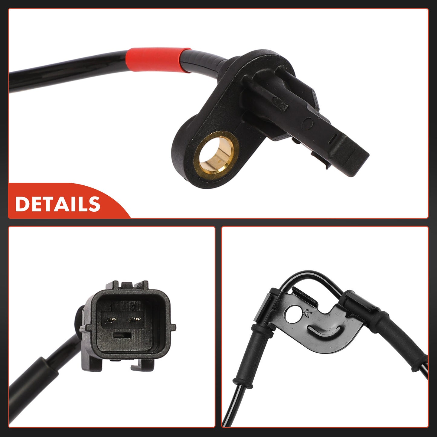 2x Front Left & Right ABS Wheel Speed Sensor for Kia Forte 2019-2024 1.6L 2.0L